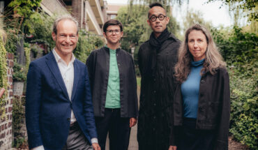 Andres Lepik, Olga Cobuscean, Tatsuya Kawahara und Ellen Kristina Krause. Foto: Jan Lewandowski.